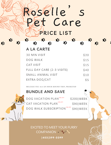 Roselle Pet Care and Services